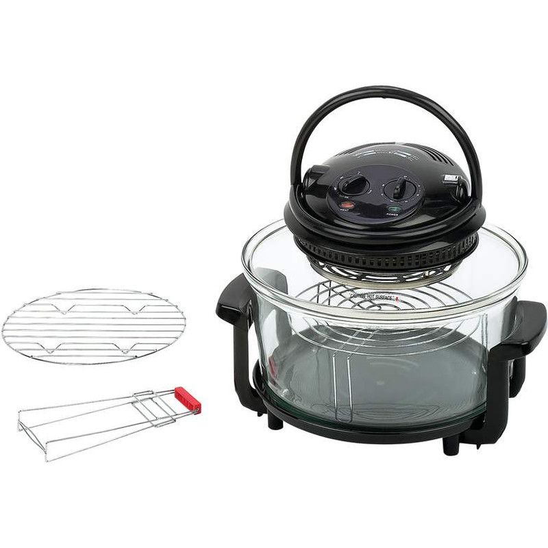 Mini Electric Convection Oven ~ 3.5 Gallon Tabletop Glass Electro 