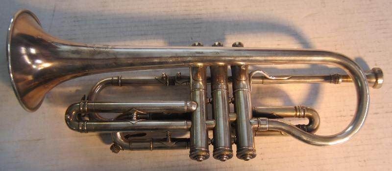 Vintage Antique Cornet, Holton Hook  