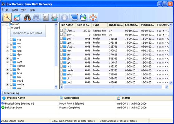 Disk Doctors Linux Data Recovery Software  