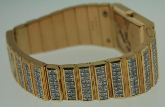 Reloj de oro raro de rey Midas diamante de Rolex 18k.