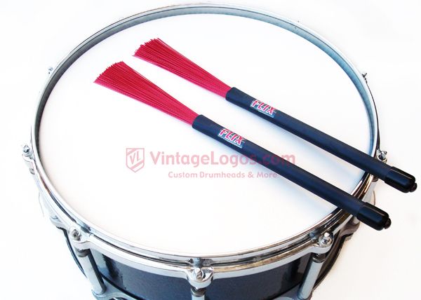   set flix classic brushes retractable 1 free drum key 1 free drum logo