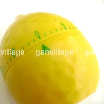 Lemon Hair Dryer Timer RESIN KITCHEN Alarm 60 Minutes  