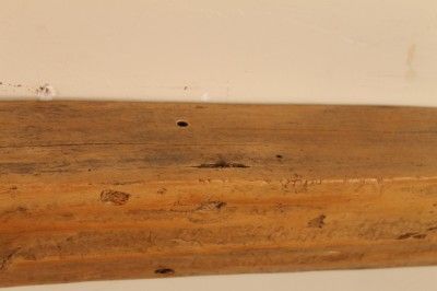 335 barn beam fireplace mantel / shelf, 1800s Cedar hand made rustic 