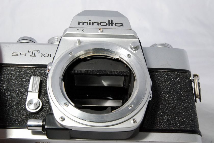 Minolta SRT101 35mm film SLR camera body only Rated B  43325997679 