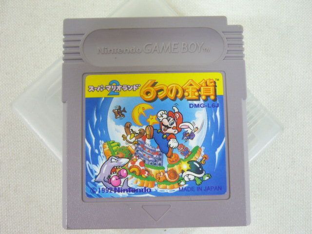   MARIO LAND 2 SIX COINS Game Boy Nintendo Japan Game Cart gbc  