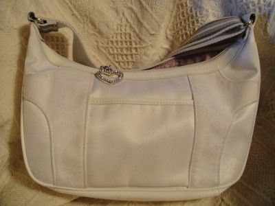 KATHY VAN ZEALAND WHITE HANDBAG PURSE  