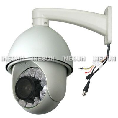   SONY EFFIO CCD 27x Outdoor CCTV PTZ IR Camera Auto Tracking Heater Fan