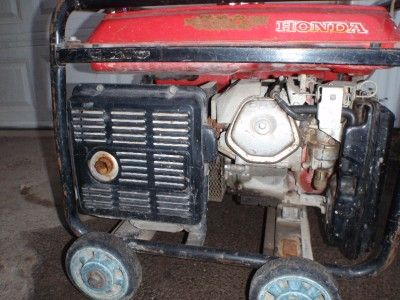 Honda generator ,model EB 3500 x, needs work  