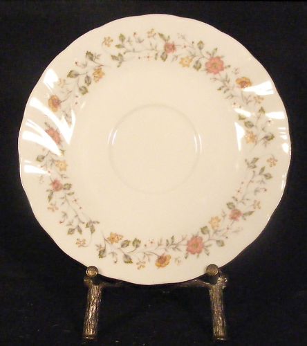 Sheffield Porcelain Fine China BOUQUET Saucers Plates  