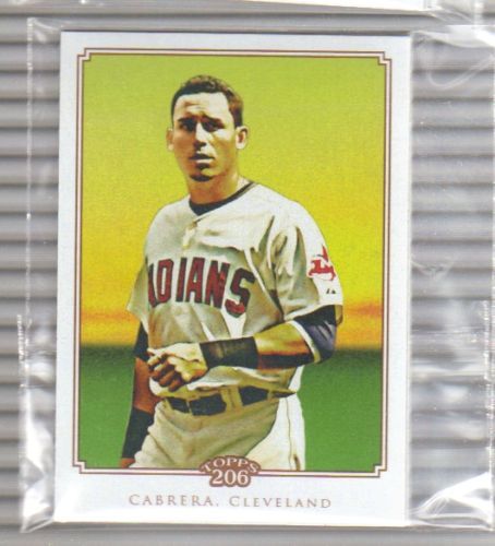 2010 Topps T 206 Team Set Cleveland Indians (5)  