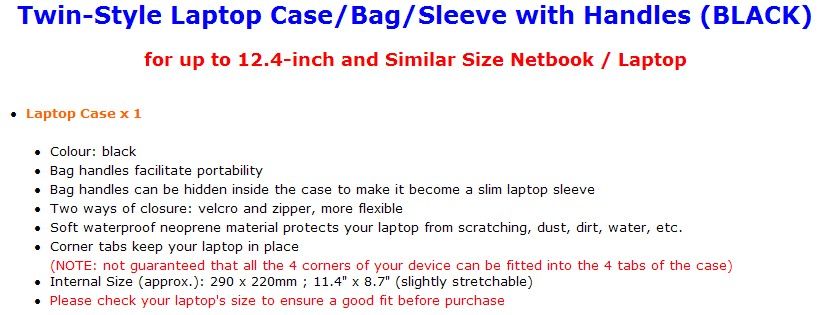 Netbook Laptop Case for Lenovo ThinkPad X120e 3 6 cell  