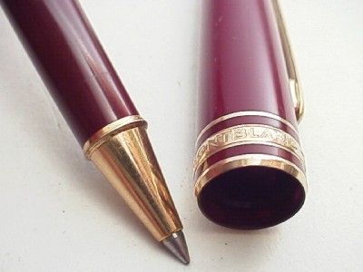 MontBlanc Meisterstuck Classique Bordeaux Rollerball Pen  