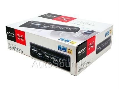 SONY MEX BT2900 CD//WMA PLAYER BLUETOOTH FRONT AUX  