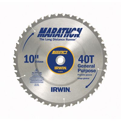   14070 10 40T Marathon Miter/Table Saw Blade (024721140708)  