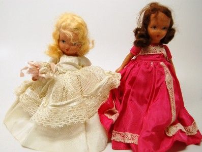 Nancy Ann Storybook Doll NASB 2 #172 Snow Queen & #184  