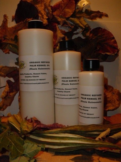 ORGANIC PALM KERNEL OIL 4 oz MOISTURE, SKIN, HAIR CARE SOAP CREAM 