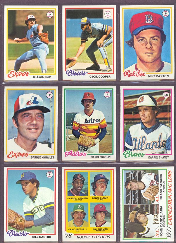 1978 Topps #207 Earned Run AVG Leaders (Mint)  