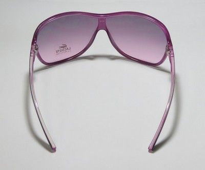   TRENDY SPECIAL SOPHISTICATED PLASTIC TEMPLES PURPLE SUNGLASSES  