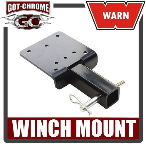 68531 Warn 2 Receiver Hitch Utility Winch Mount  