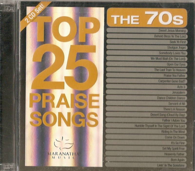   PRAISE SONGS   The 70s   2 Disc Set   Christian Music CCM Pop Praise