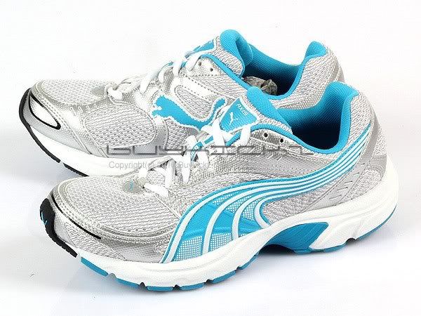 Puma Axis Wns White Silver Ocean Womens Running 2011  