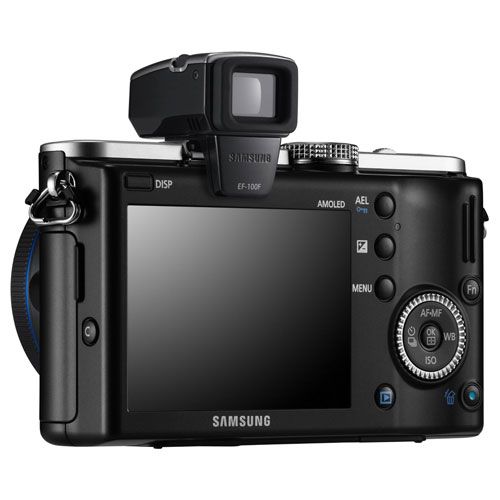 Samsung EV NX100 14.6 MP Digital Camera with SLR 20 55mm iFunction 