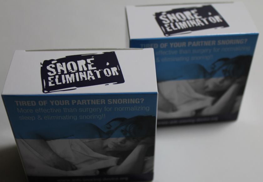 SNORE ELIMINATOR ® PURE SNORING NIGHT SLEEP GUARD MOUTHPIECE DEVICE 