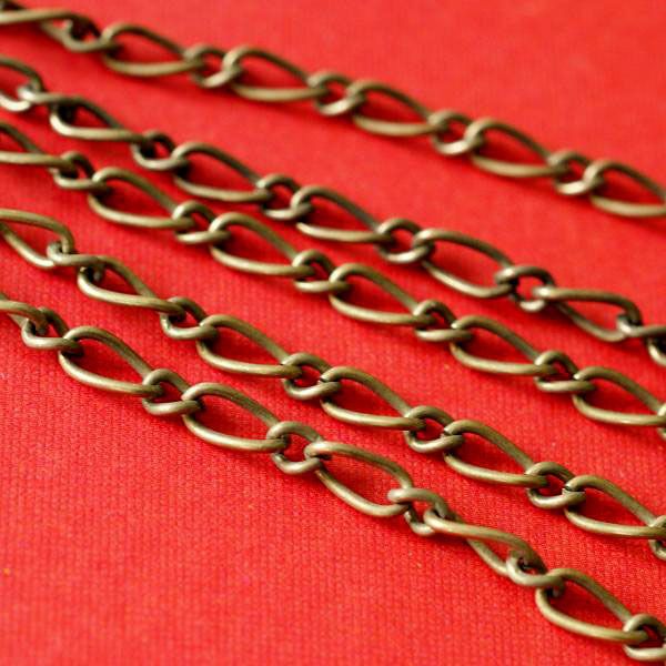 Feet Antique Bronze Mother Son Chains CHSM024Y AB  