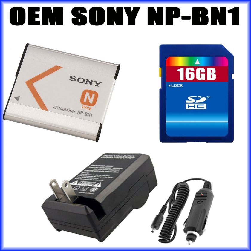 2Pcs   ORIGINAL) Sony NP BN1 Equivalent Replacement Battery (Bulk PKG 