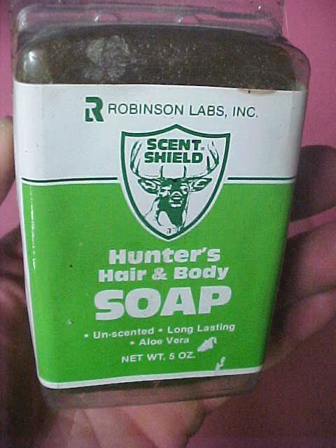 A7 Scent Shield Hunters hair and body bar soap archery  