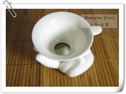 Handmade Tea Strainer for gongfu tea brewing. This masterpiece is made 