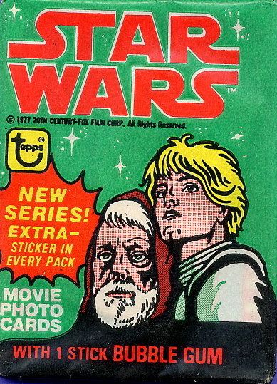 1977 Topps Star Wars Series 4 Wax Pack (1) Sealed Pack  