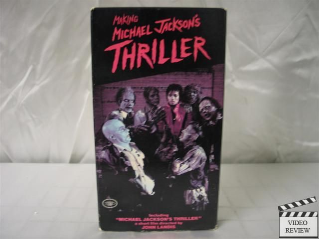 Making Michael Jacksons Thriller VHS Music Documentary  