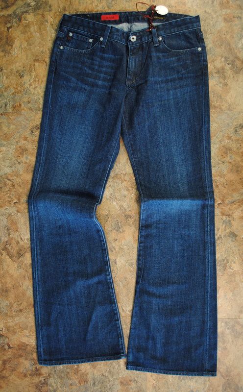 WOMENS AG ADRIANO GOLDSCHMIED FLAIR LEG JEANS 30 NWT  